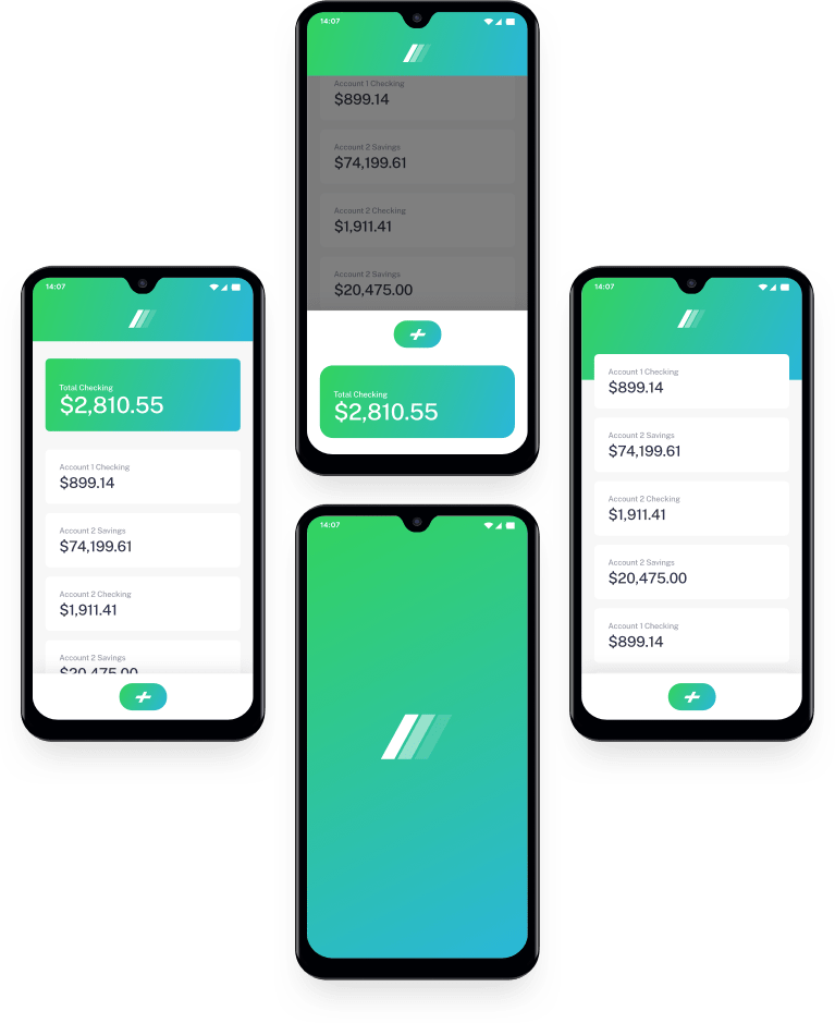 Unicom Finance Mockups
